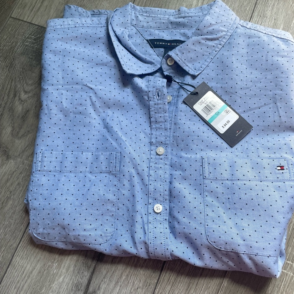 Tommy Hilfiger Men's Blue Shirt